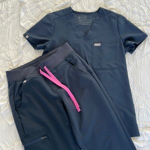 Figs MIDNIGHT NAVY 🌌 scrub set XXS/XSP